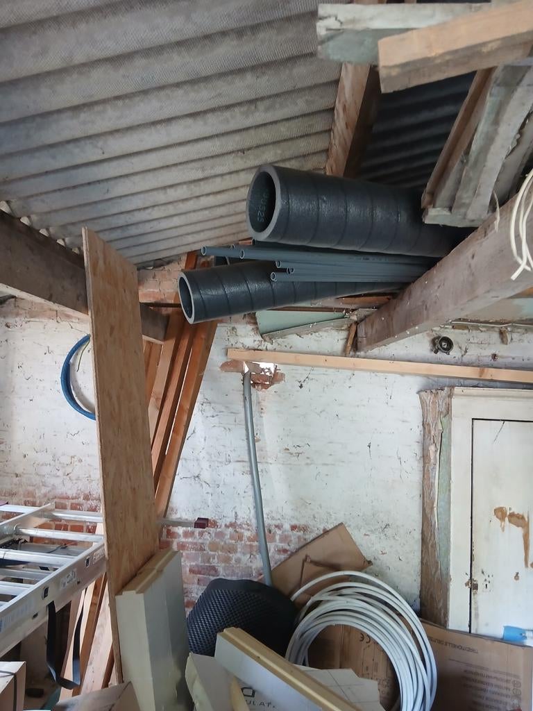 Ubbink aerfoam tube isolé 125 mm pour vmc, Enlèvement