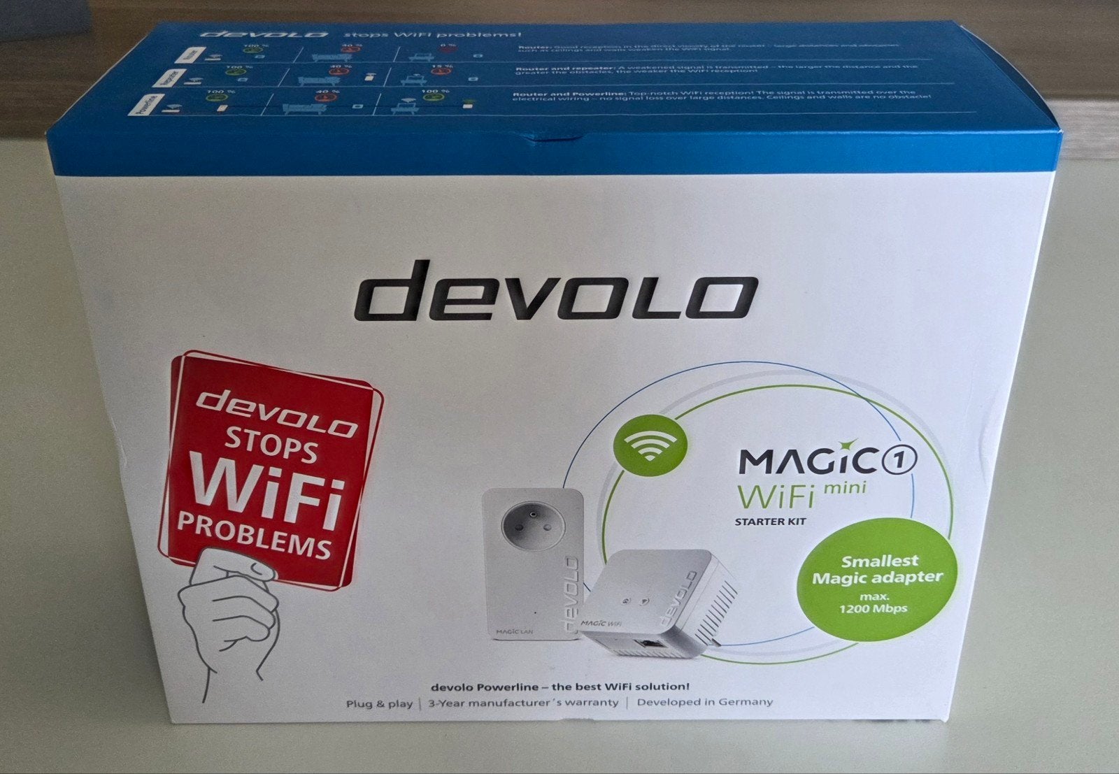 Devolo Magic 1 starterkit, Computers en Software, Powerlines, Ophalen