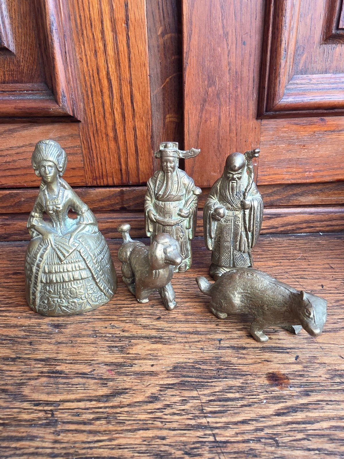 Les sages et divinités chinoises, Enlèvement, Bronze