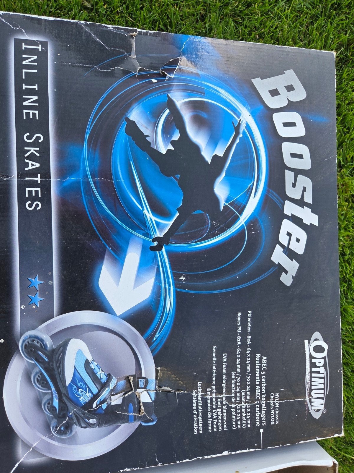 Inline skates booster - maat 33-36, Ophalen