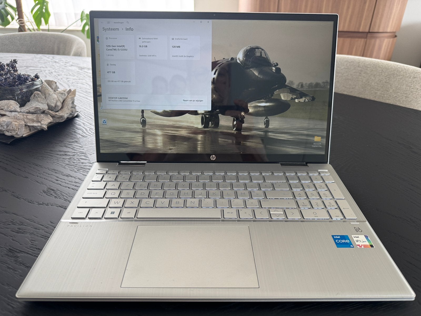 HP pavilion x360 convertible 15-er1xxx, Computers en Software, Ophalen, 15 inch, Touchscreen, Zo goed als nieuw
