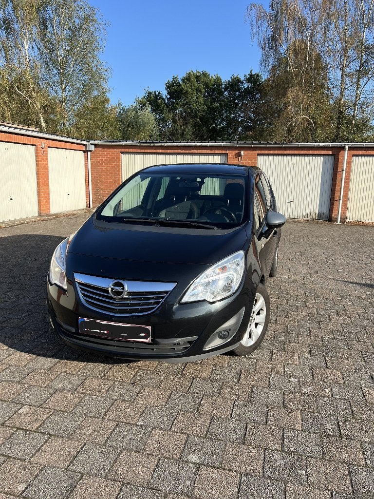 Opel Meriva B (2013), Auto's, Opel, Voorwielaandrijving, Euro 5, Monovolume, Zwart
