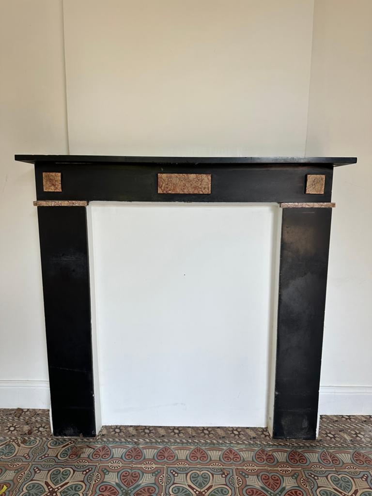 Antieke schouw mantel marmer, Antiek en Kunst, Ophalen