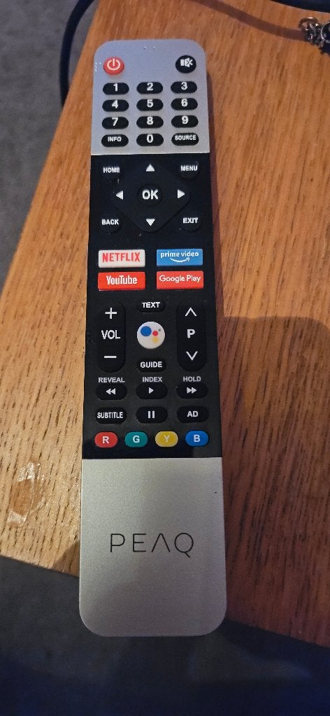 telecommande peaq tv, Audio, Tv en Foto, Ophalen, Zo goed als nieuw, Origineel, Tv