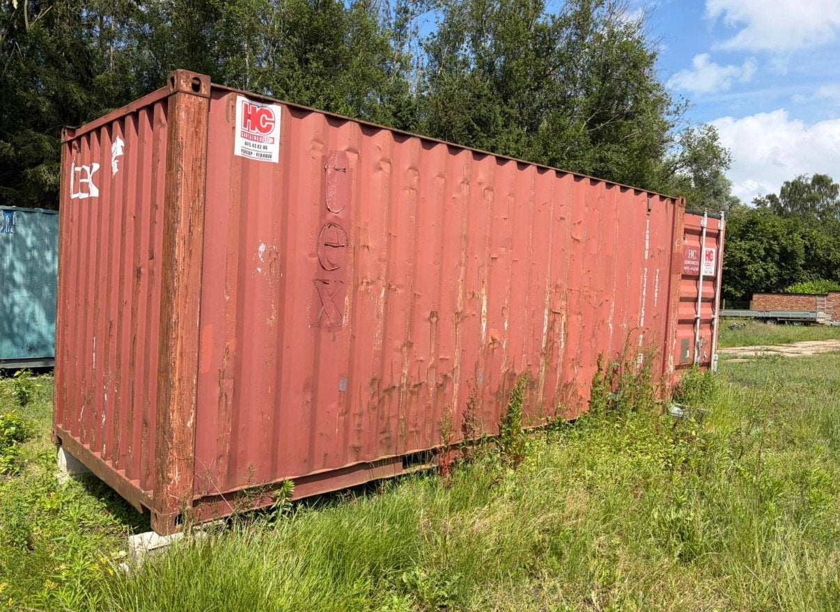 20ft. container, Ophalen