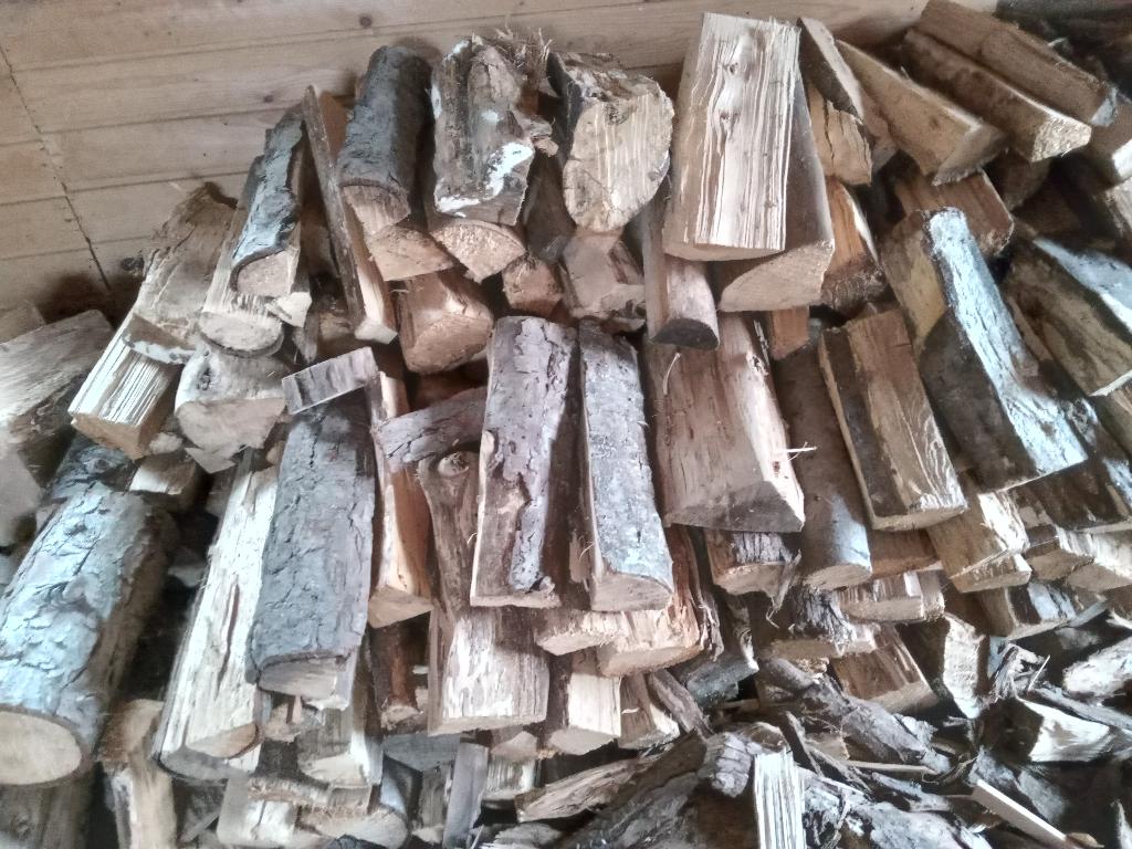 +/- 2 kuub haardhout, Tuin en Terras, Brandhout, Minder dan 3 m³, Ophalen, Blokken