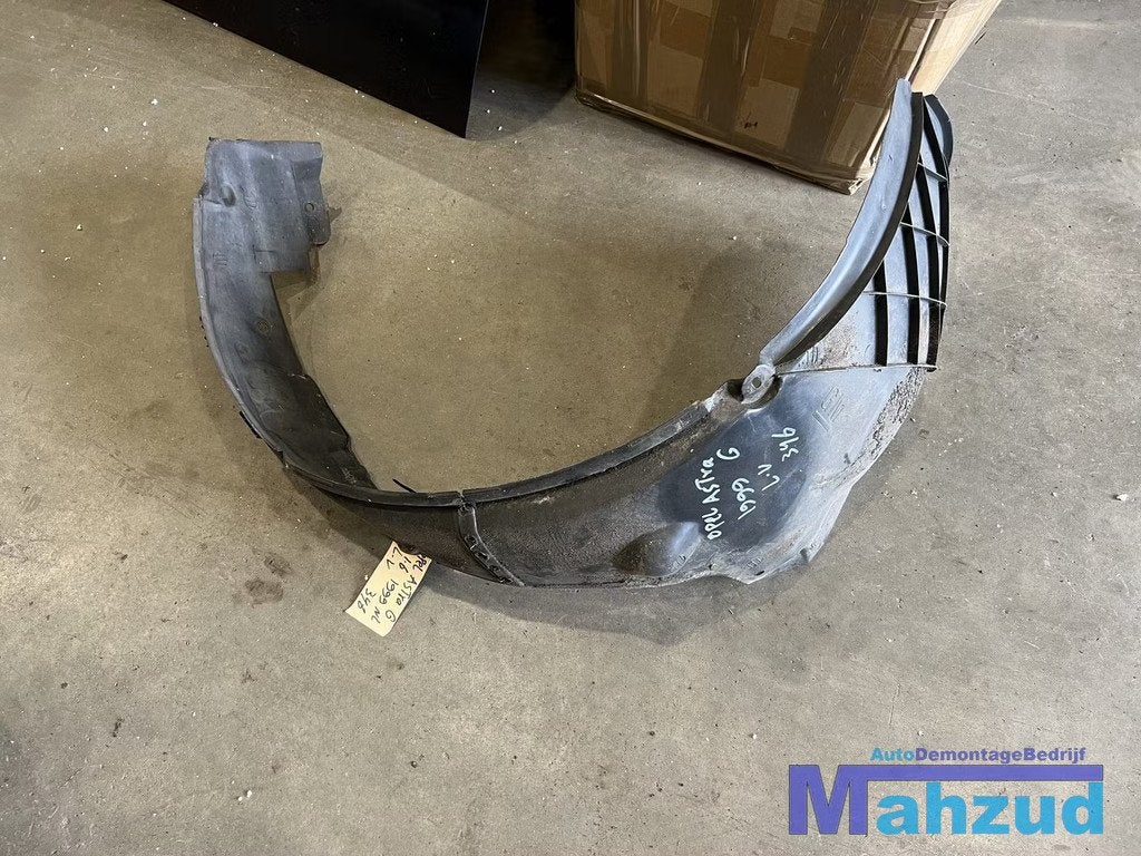OPEL ASTRA G Links voor modderkuip binnenscherm 1998-2005, Gebruikt, Opel Automobile GmbH, Kontakt@opel-infoservice.de, Voor