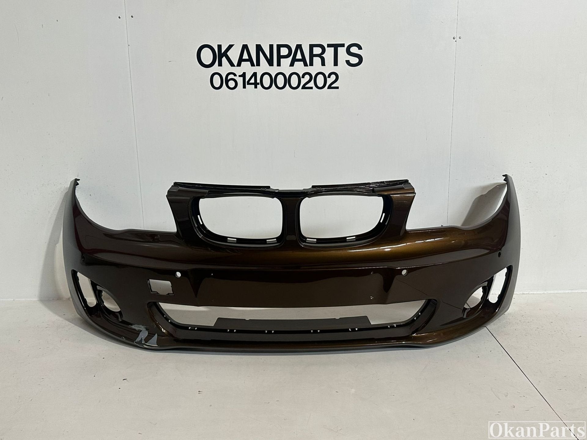 BMW 1-serie E82 E88 LCI voorbumper 6410F310ZZ, Gebruikt, Voor, BMW, Bumper