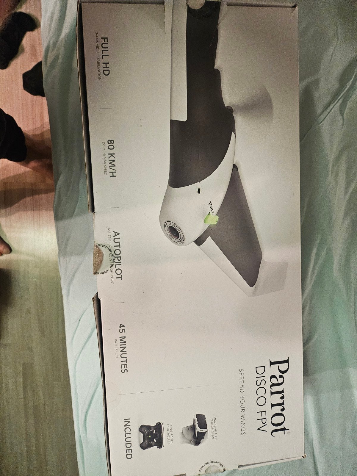 parrot disco FPV drone, Audio, Tv en Foto, Ophalen, Niet werkend, Buitencamera
