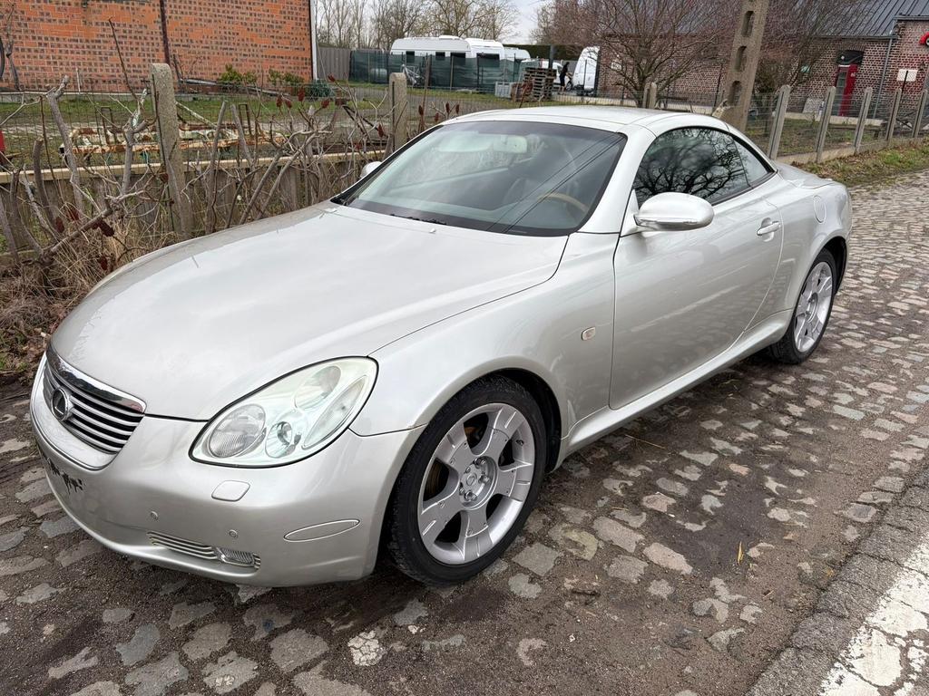 Lexus sc 430 v8 0488251461, Auto's, Automaat, Zwart, Cabriolet, SC