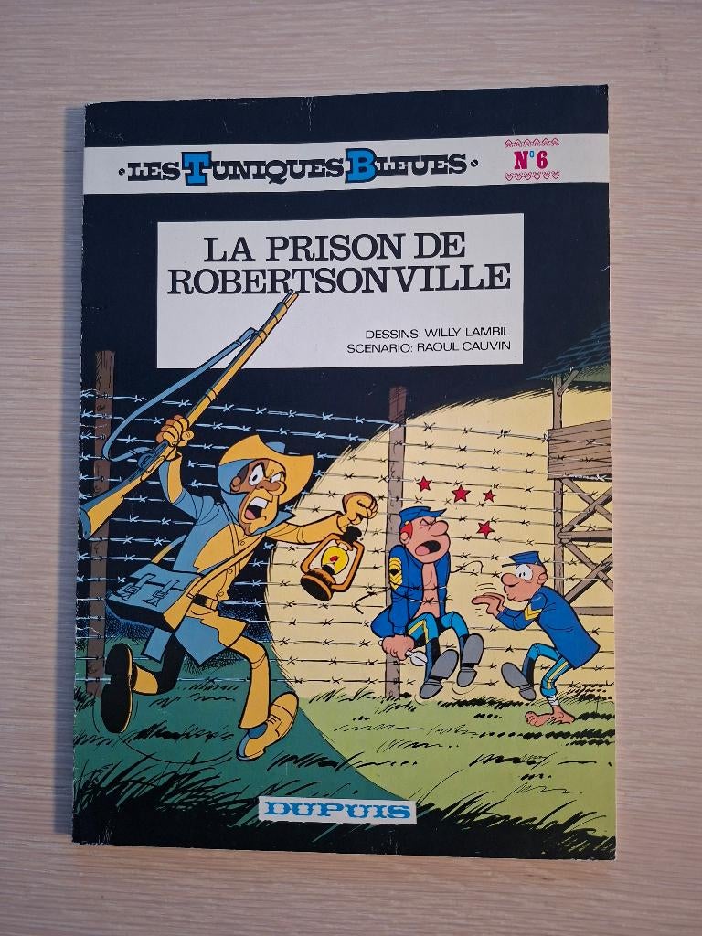 Tuniques Bleues - La Prison de Robertsonville EO, Enlèvement ou Envoi, Utilisé