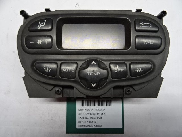 PANNEAU DE COMMANDE CLIMATISATION Xsara Picasso (CH), Autos : Pièces & Accessoires, Citroën, Kontakt-citroen@citroen.com, Utilisé