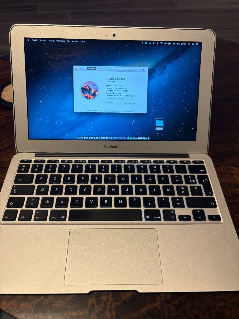 Macbook Air 11inch (2014 - 4gb) te koop, Computers en Software, Windows Laptops, Ophalen, Gebruikt, 11 inch, Apple