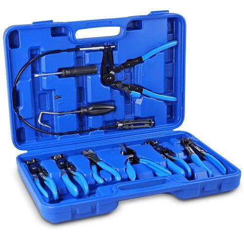 klemmen slang klem tangen set 10-delig set slangen tang, Auto diversen, Autogereedschap, -, -, Nieuw, Ophalen of Verzenden