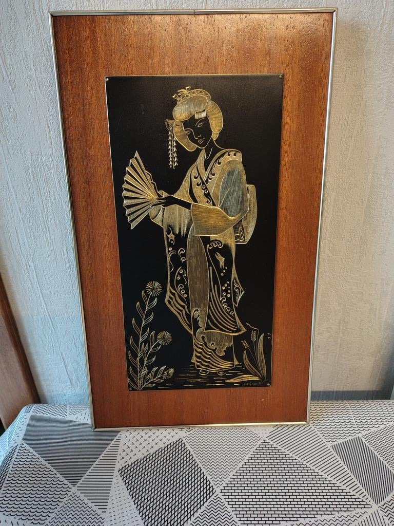 Petite gravure, Enlèvement