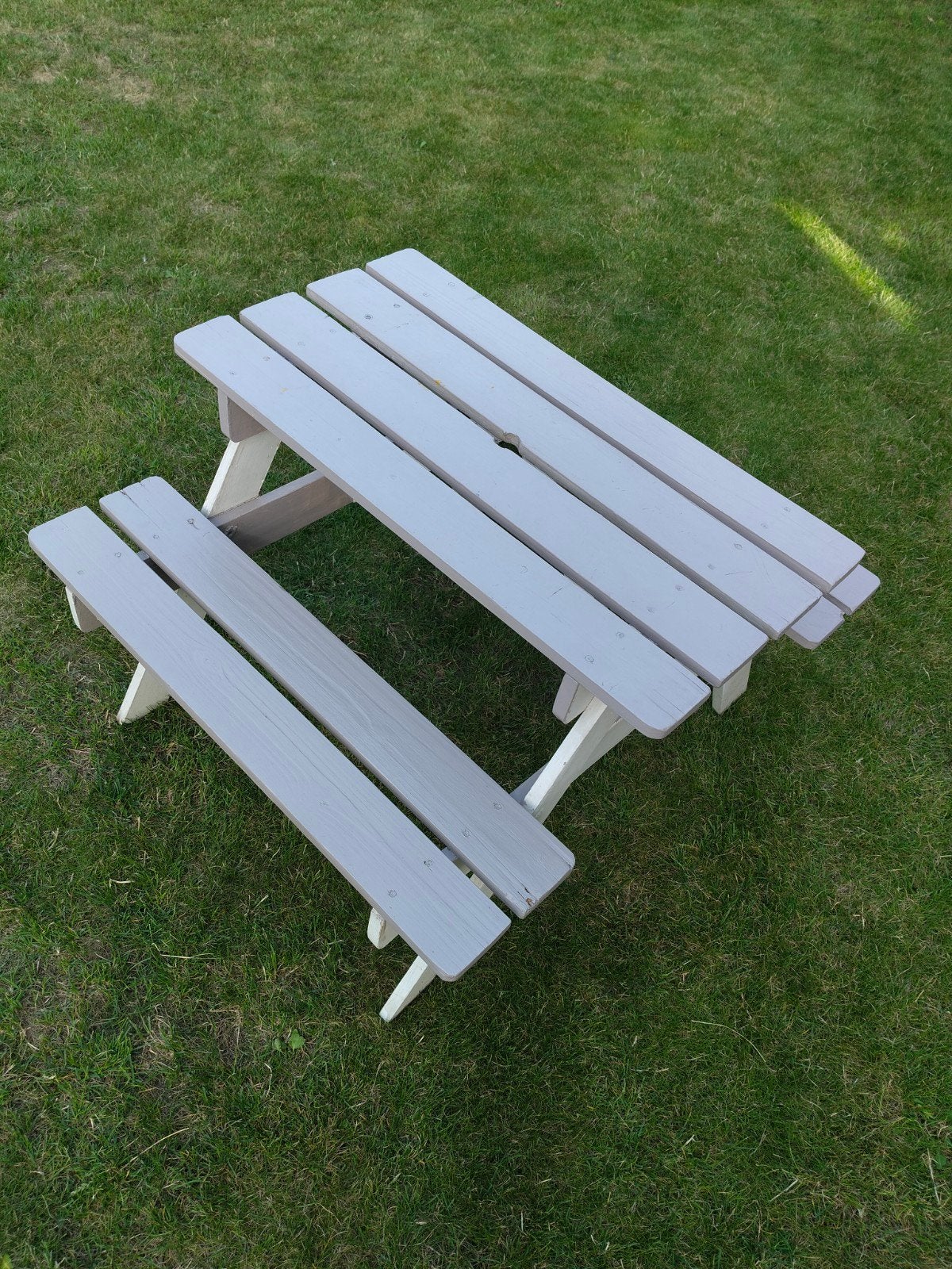 Picknicktafel kids, Gebruikt, Rechthoekig, Hout, Ophalen