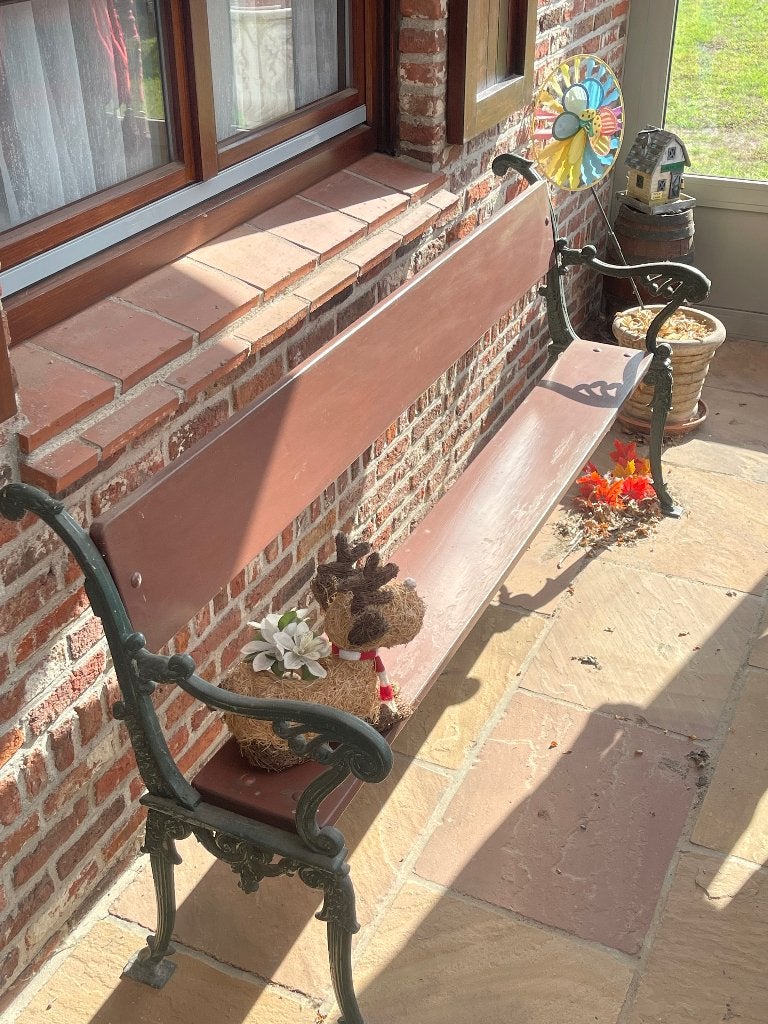 Tuinbank, Tuin en Terras, Ophalen, Gebruikt