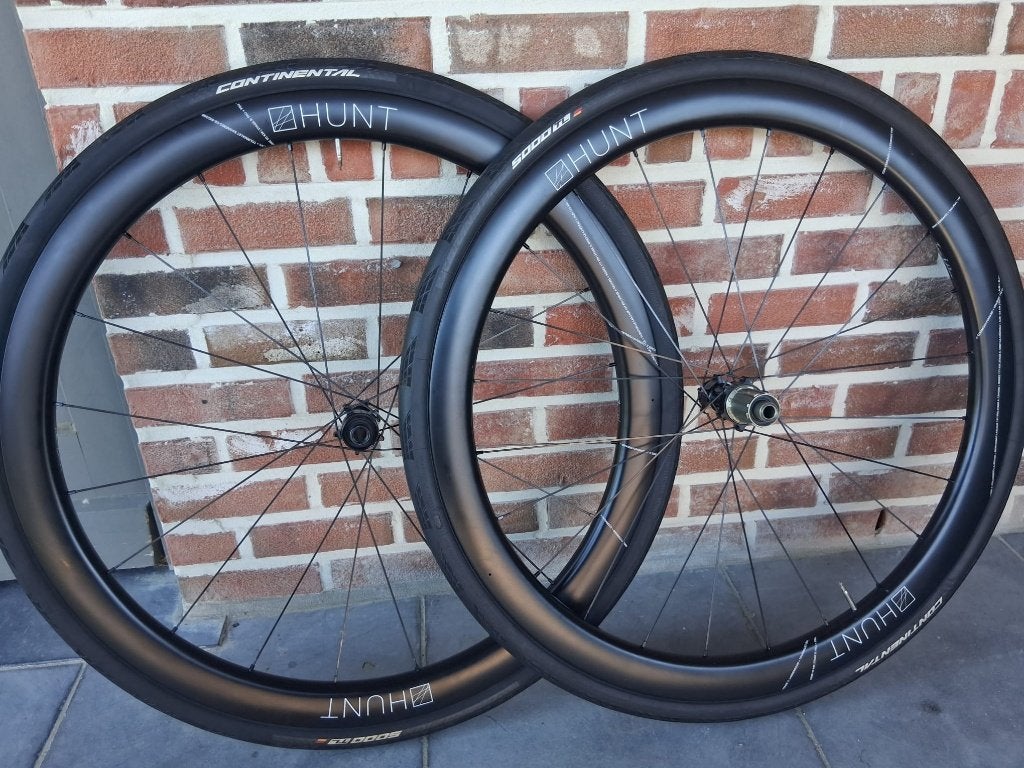 Hunt Team Edition carbon wielset – CeramicSpeed – Shimano, Ophalen, Gebruikt, Carbon, Schijfrem