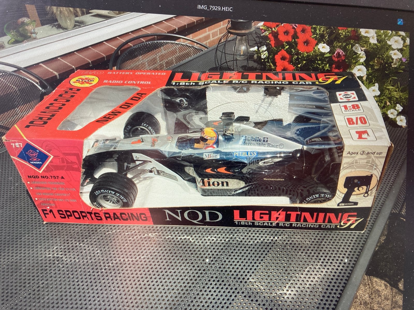 F1 op schaal 1:8, Ophalen of Verzenden, Zo goed als nieuw, Overige typen