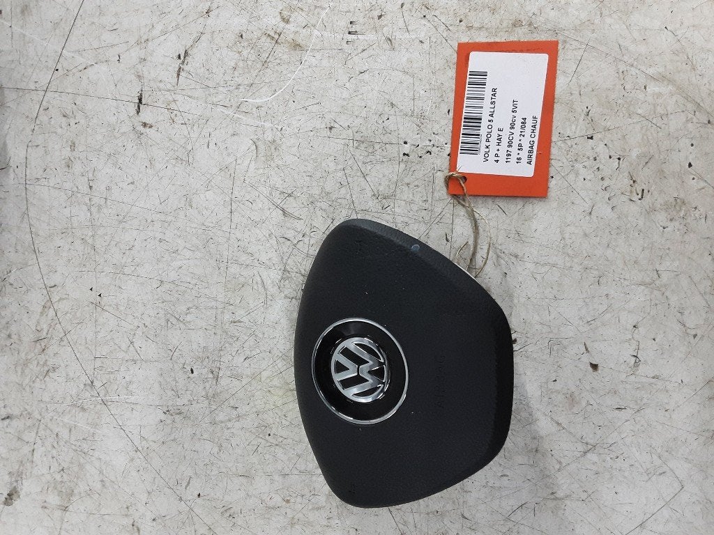 AIRBAG VOLANT Volkswagen Polo V (6R) (6C0880201C), Utilisé, Volkswagen