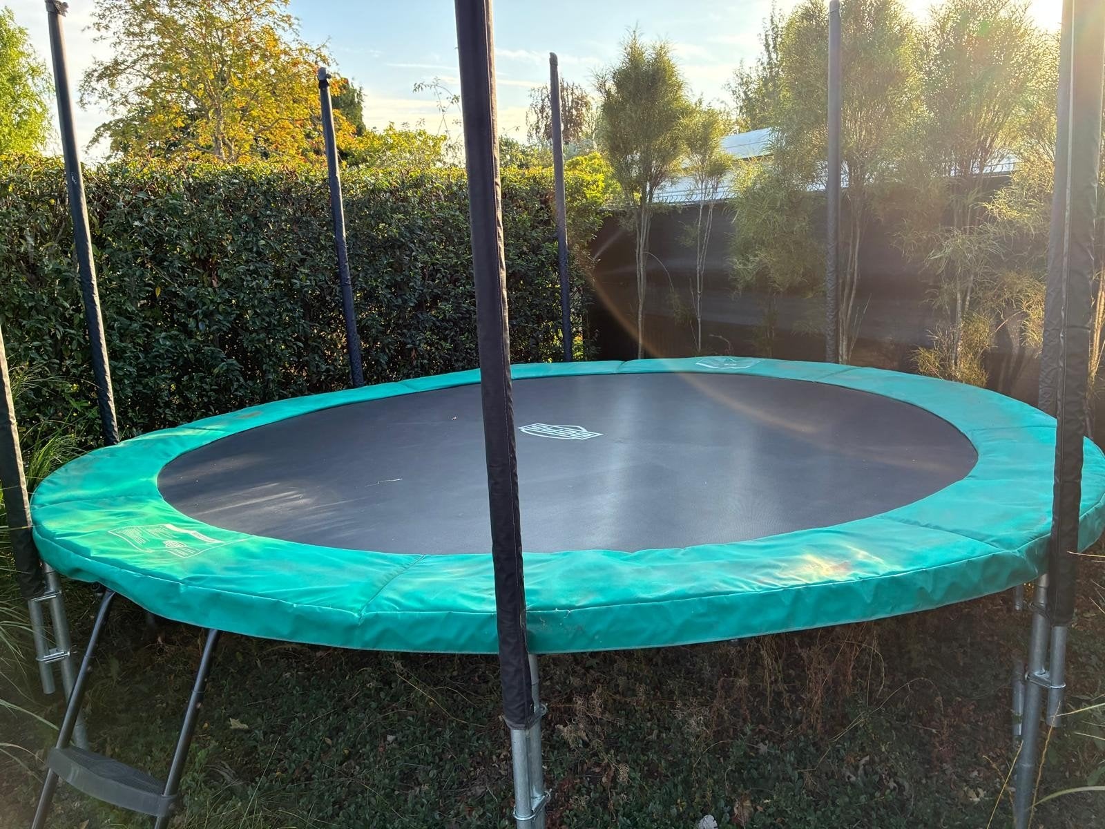 Trampoline Berg Favorit 380 op poten, Kinderen en Baby's, Speelgoed | Buiten | Trampolines, Ophalen, Gebruikt