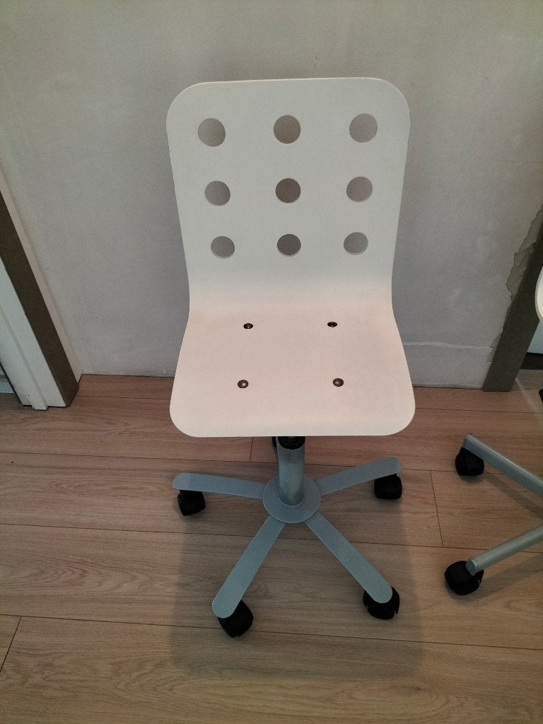 chaise de bureau, Enlèvement, Utilisé, Blanc, Chaise de bureau
