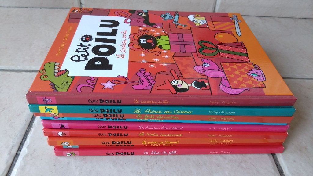 Bande dessinée "Petit Poilu", Plusieurs BD, Enlèvement, Utilisé, Divers auteurs
