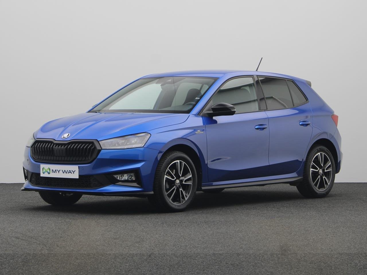 Skoda Fabia Monte Carlo 1.0 TSI 95 PK BENZINE, Auto's, Blauw, Bedrijf, Handgeschakeld, 117 g/km