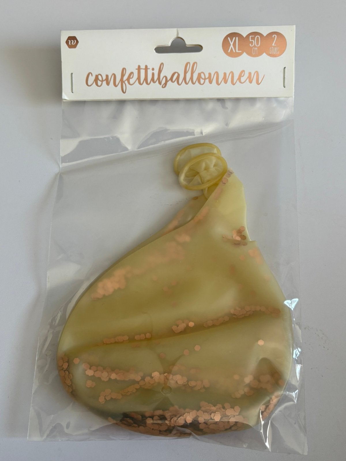 Confettiballonnen, Ophalen, Nieuw
