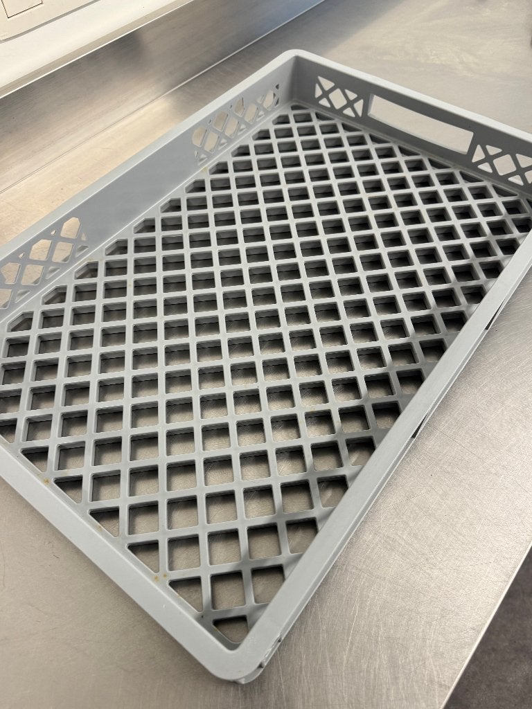 AUER packaging - Bacs euro ajourés 60x40 7,5 H, Enlèvement, Utilisé