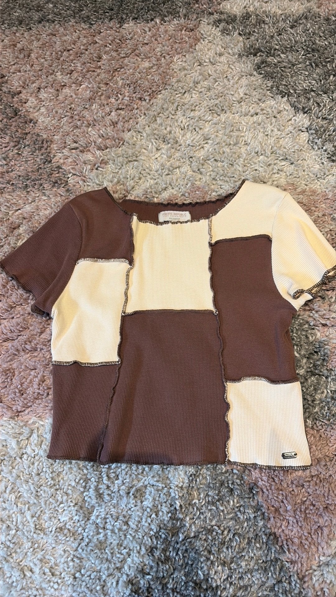 T-shirt Pull&Bear, Vêtements | Femmes, Enlèvement ou Envoi, Comme neuf, Beige