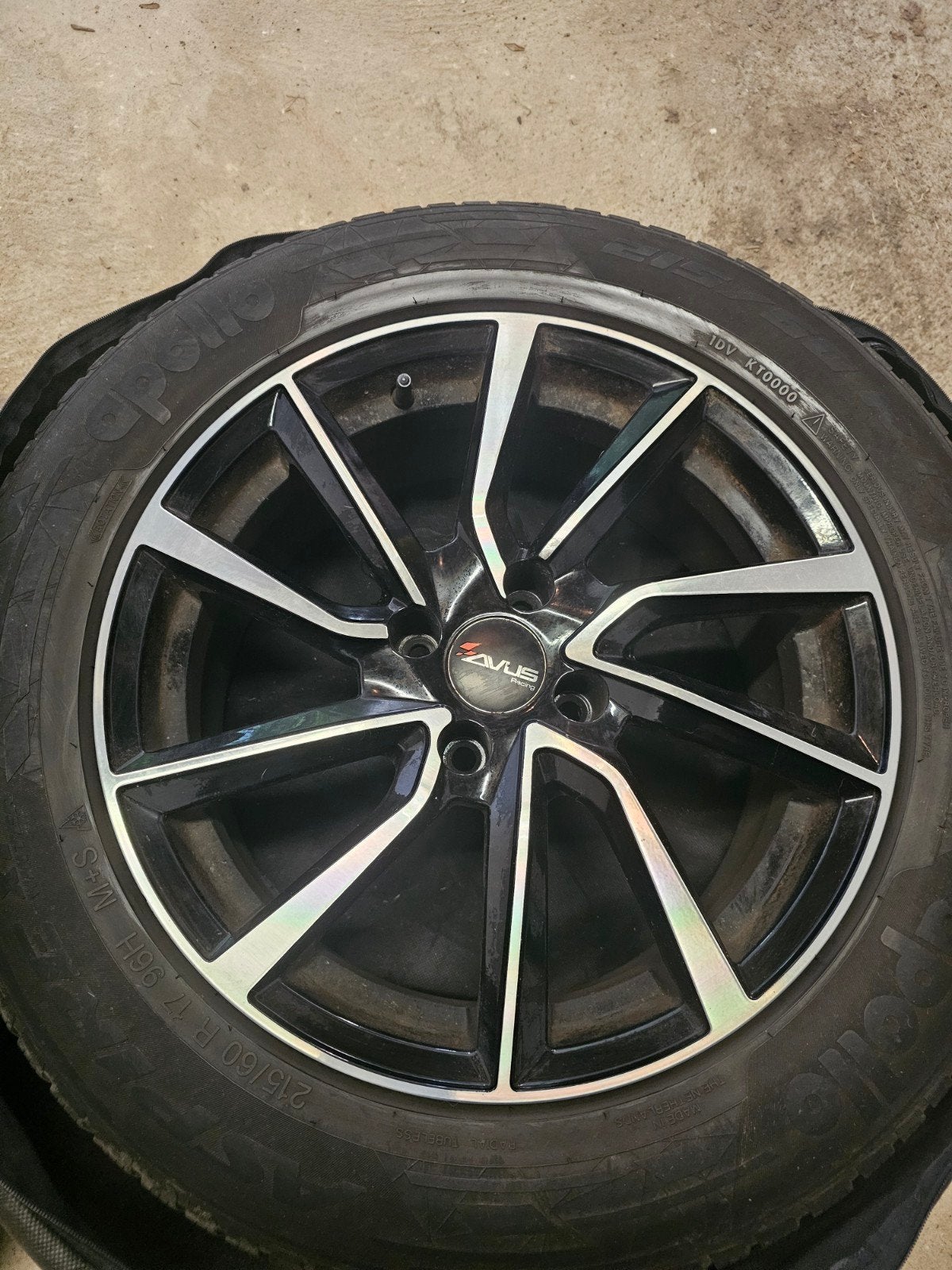 Jante Alu 4x108 17 pouces + pneus hiver, Auto-onderdelen, Ophalen, Gebruikt, Overige, 17 inch