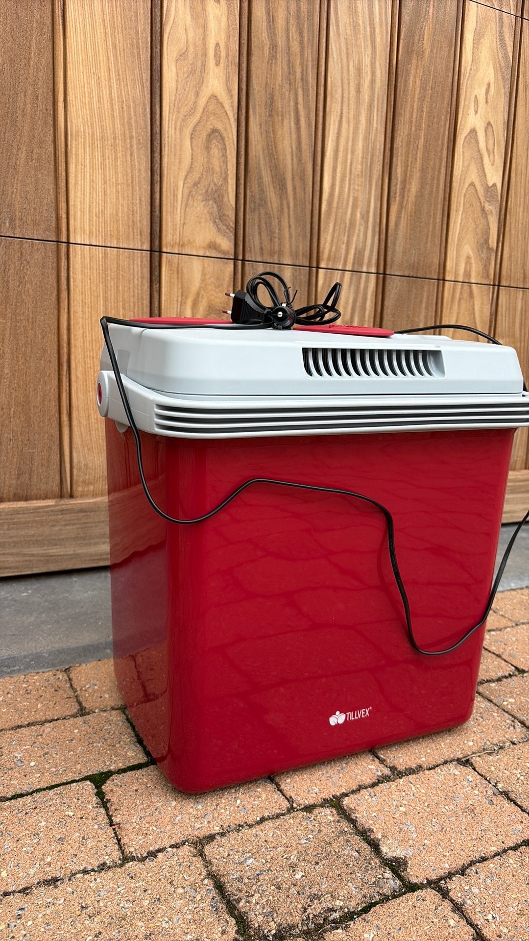 Frigobox - rood - nieuw - groot 32 liter, Ophalen of Verzenden, Zo goed als nieuw, Koelbox, Elektrisch