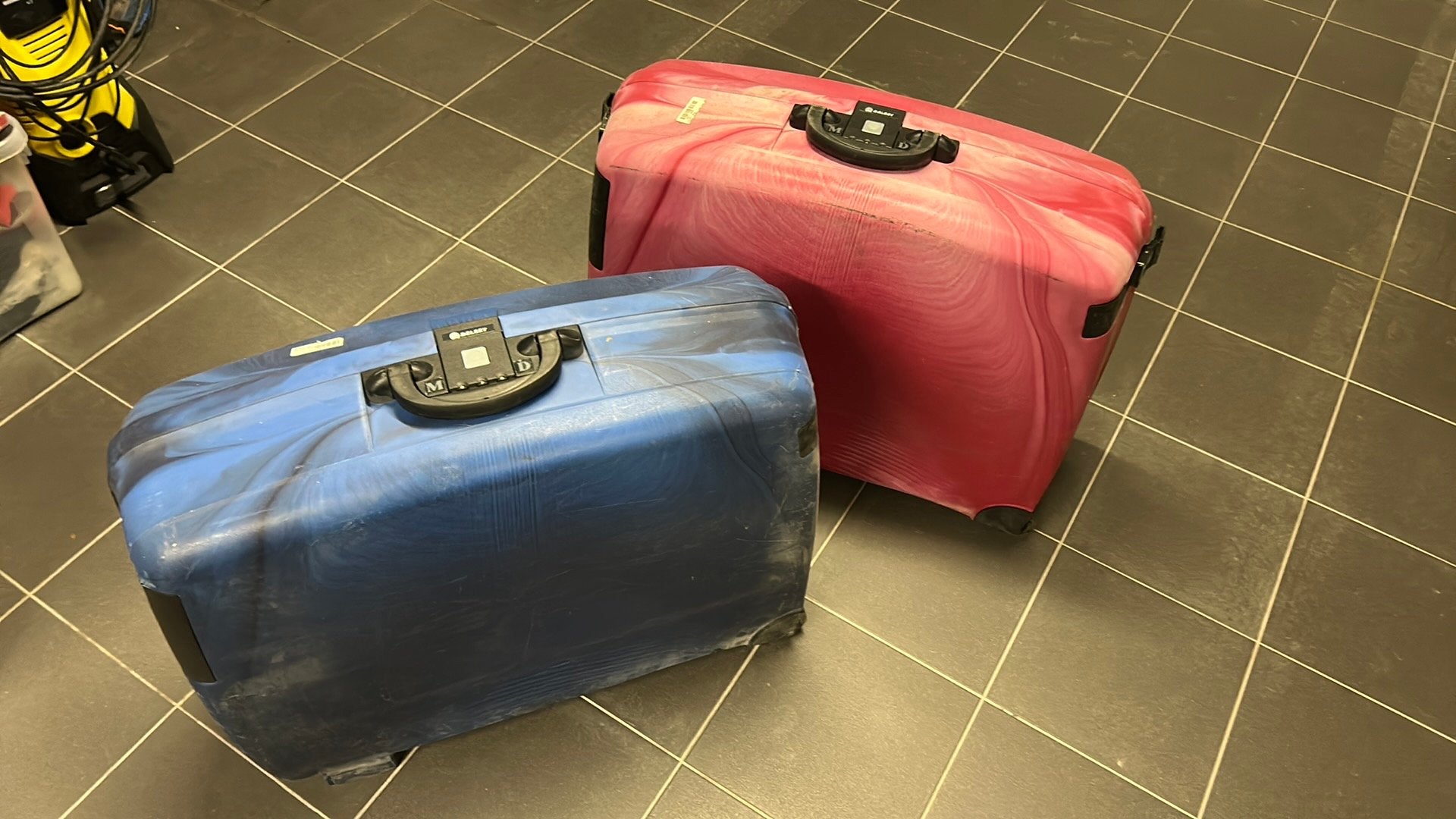 Lot de 2 valises, 70 cm ou plus, Plastique dur, Enlèvement, Utilisé