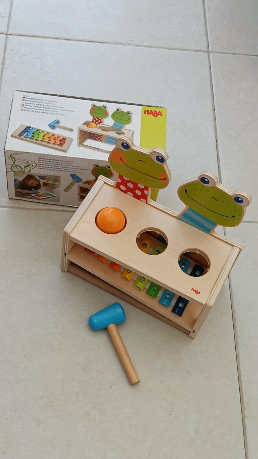 haba kikker concert, Kinderen en Baby's, Ophalen of Verzenden