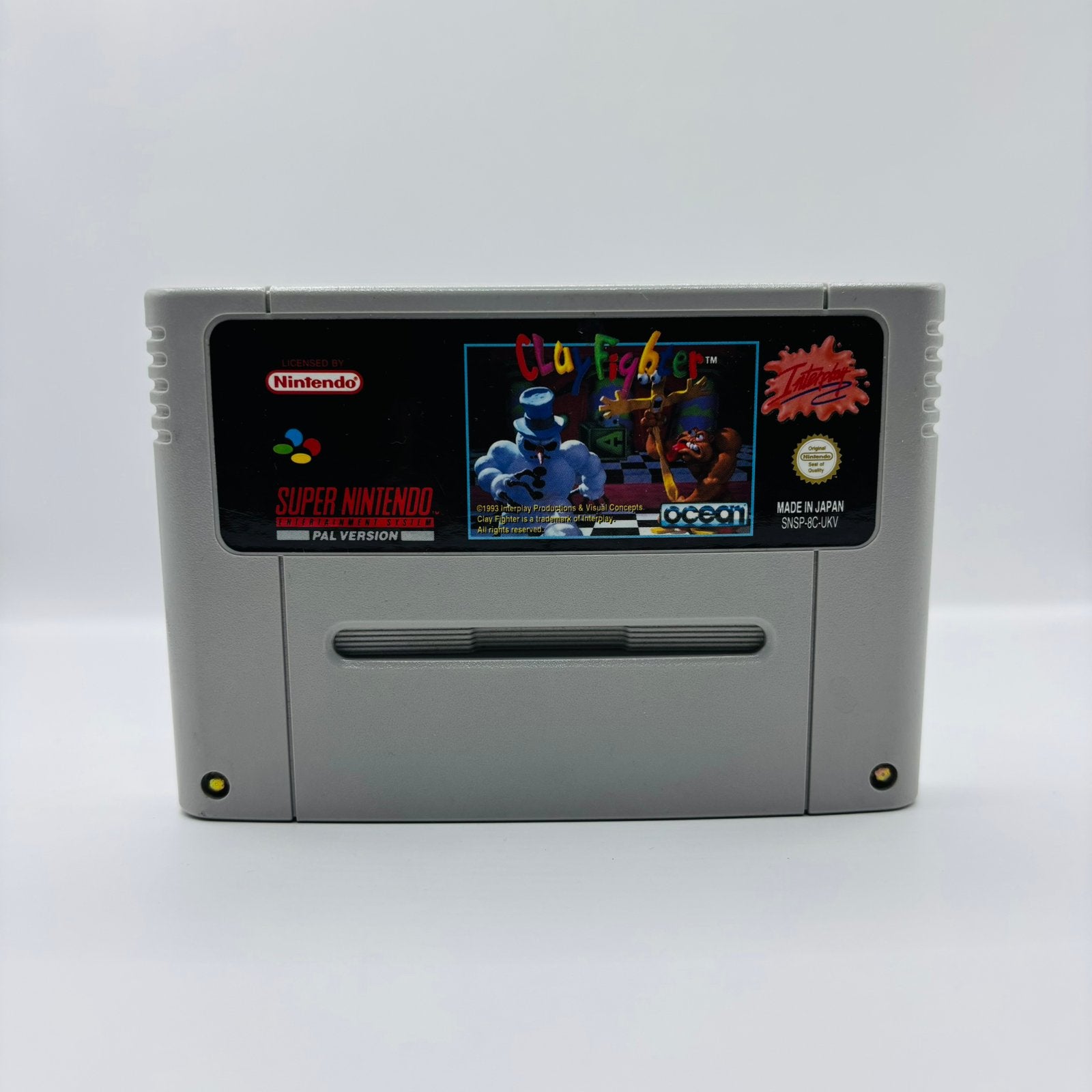 Clay Fighter Super Nintendo, Consoles de jeu & Jeux vidéo, Enlèvement ou Envoi, Comme neuf, Combat, À partir de 7 ans
