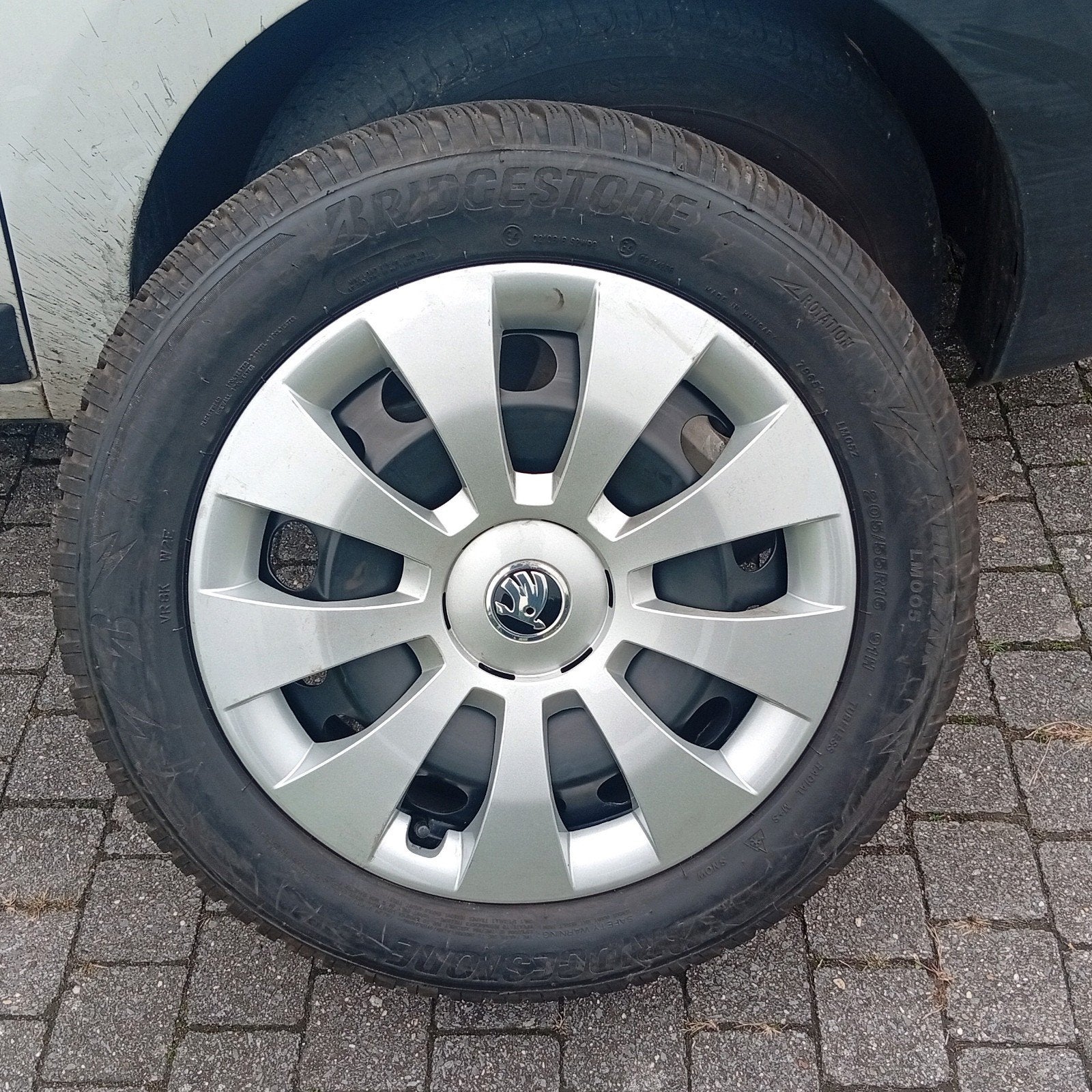 Winterbanden velgen Skoda Octavia Superb 16inch 5X112 8mm❄️, Enlèvement, Utilisé, Skoda