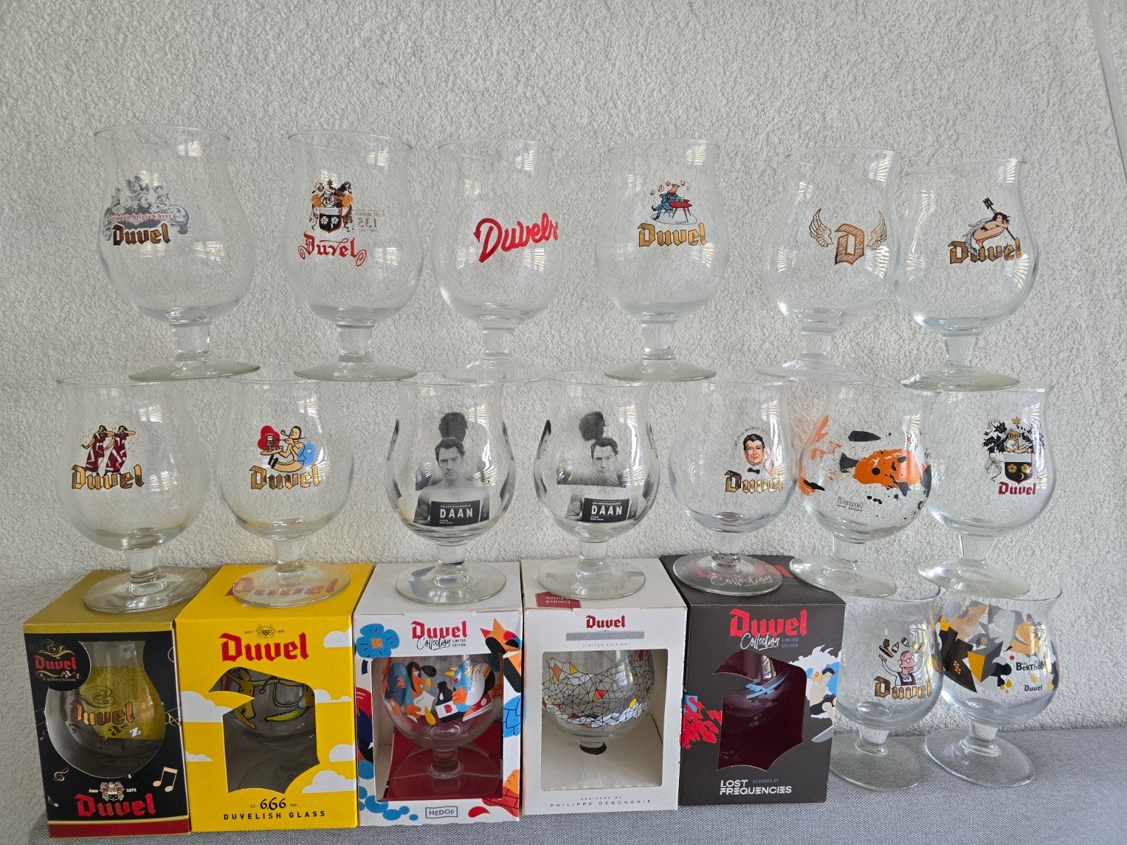 20 Duvel glazen, Enlèvement, Duvel