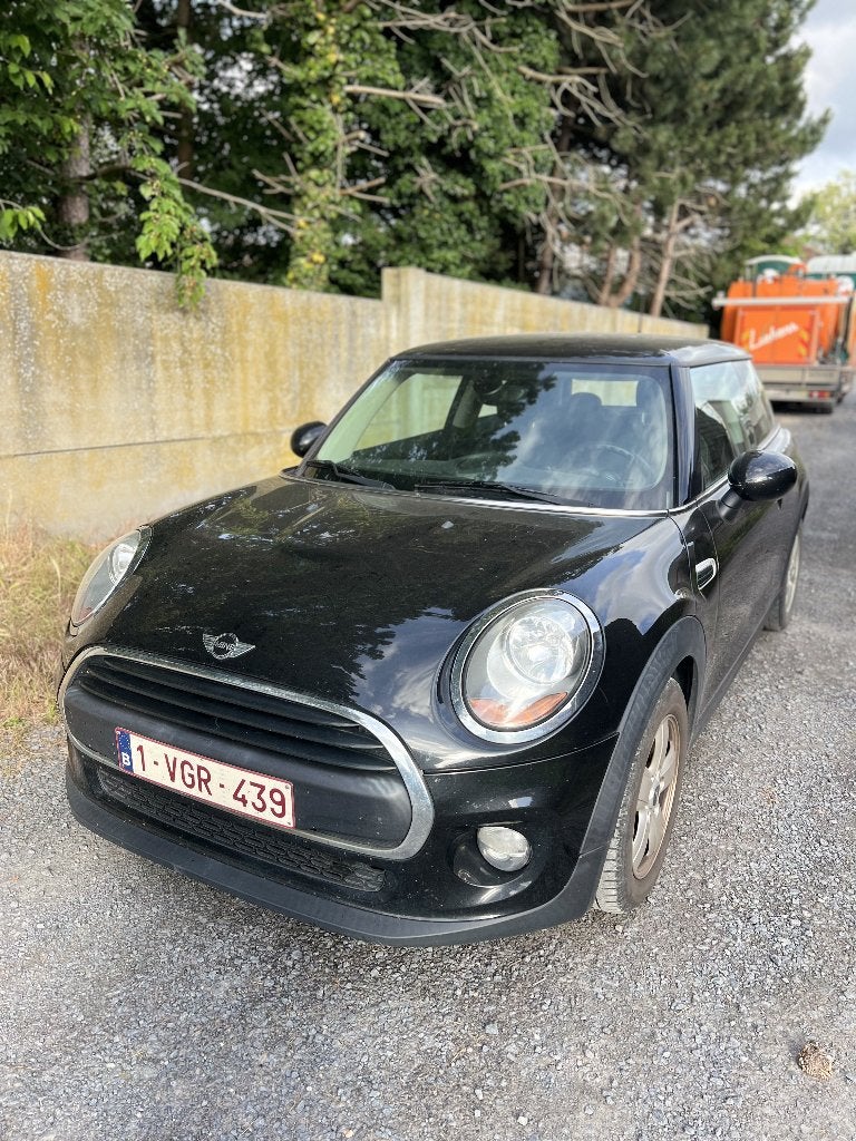 Mini Cooper One, Auto's, Zwart, Zwart, Handgeschakeld, Particulier