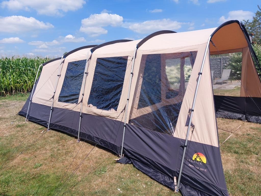 Safarica Reef tent, Ophalen