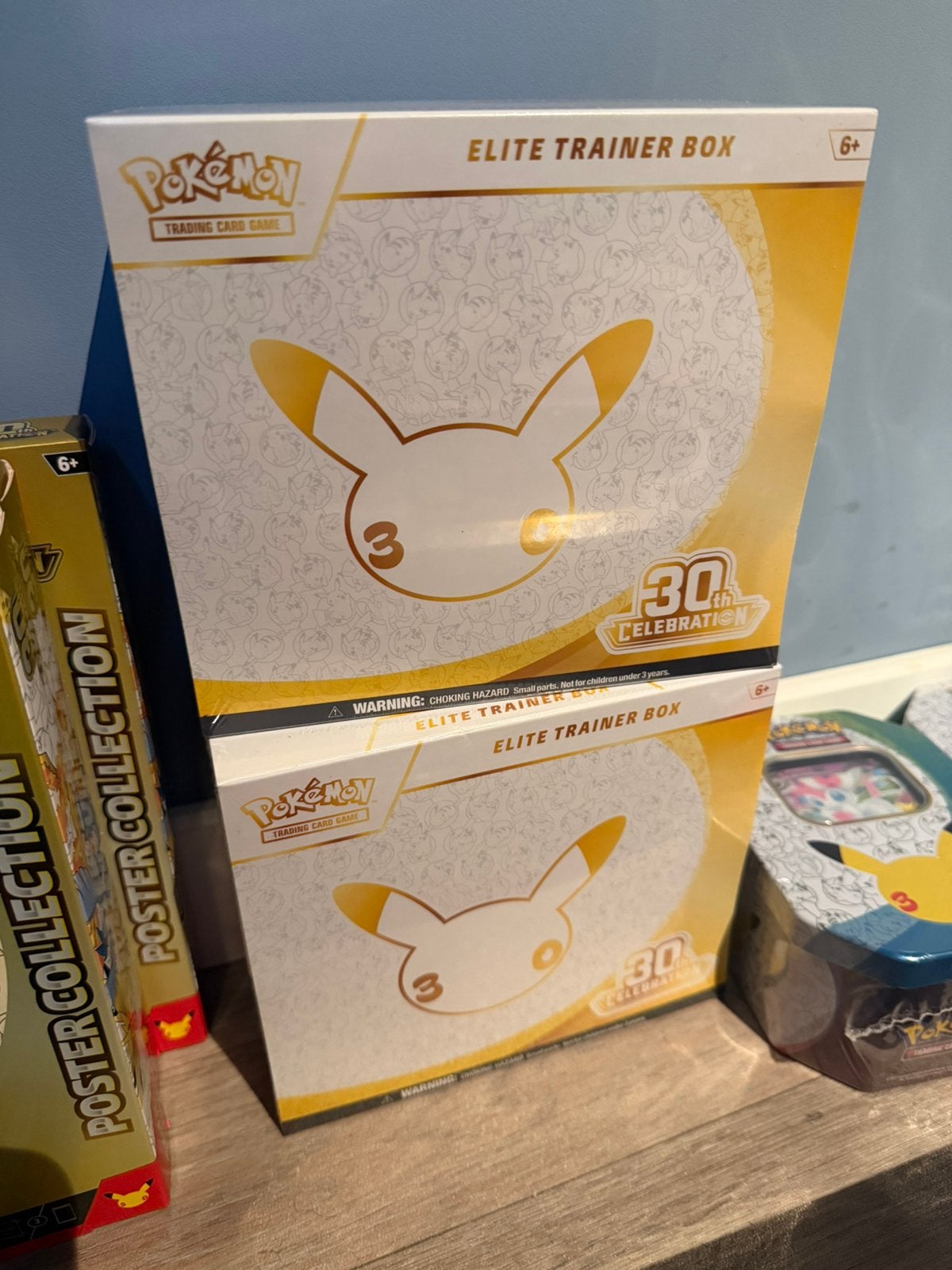 Pokémon 30th Celebration Elite Trainer Box, Ophalen, Zo goed als nieuw