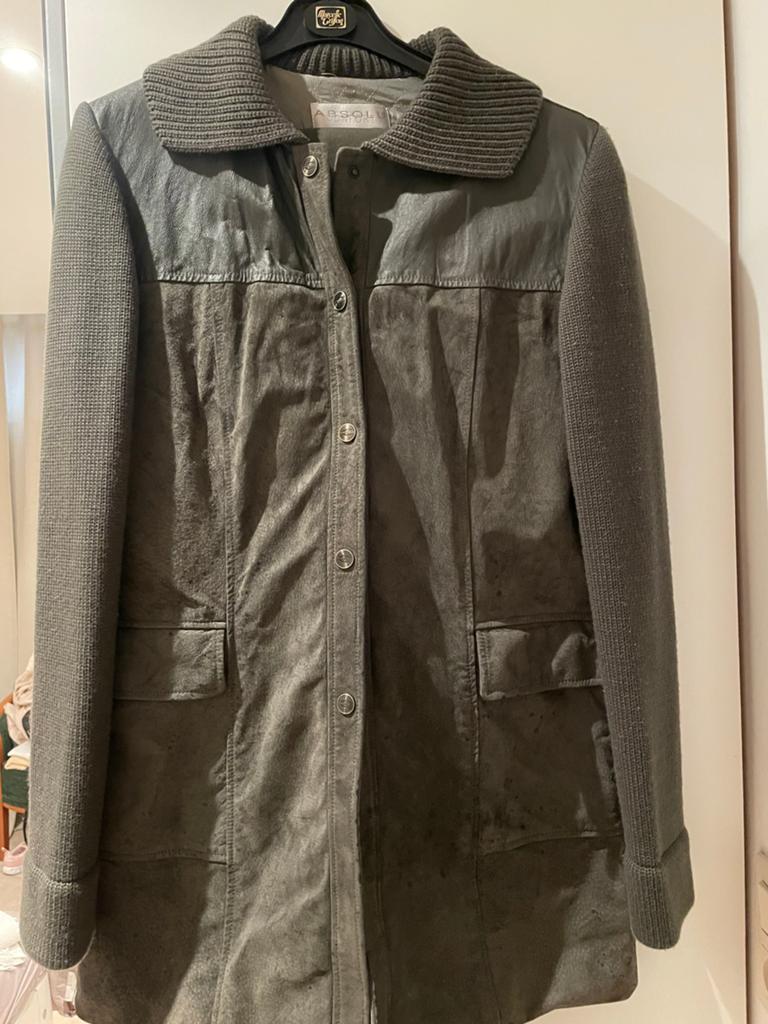 Tailleur en Daim, Enlèvement ou Envoi, Comme neuf, Vert