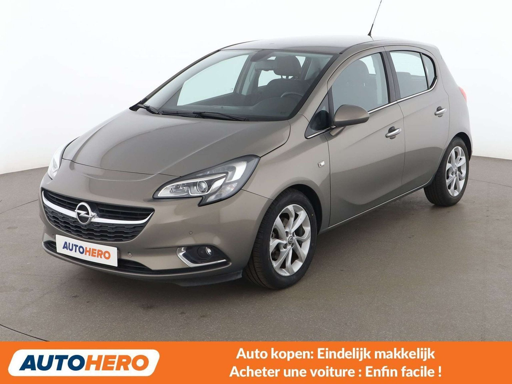 Opel Corsa 1.4 Innovation (bj 2015, automaat), Bruin, 5 zetels, 1199 kg, https://public.car-pass.be/vhr/62026e4c-7b33-43e9-b341-b64b720d83e0