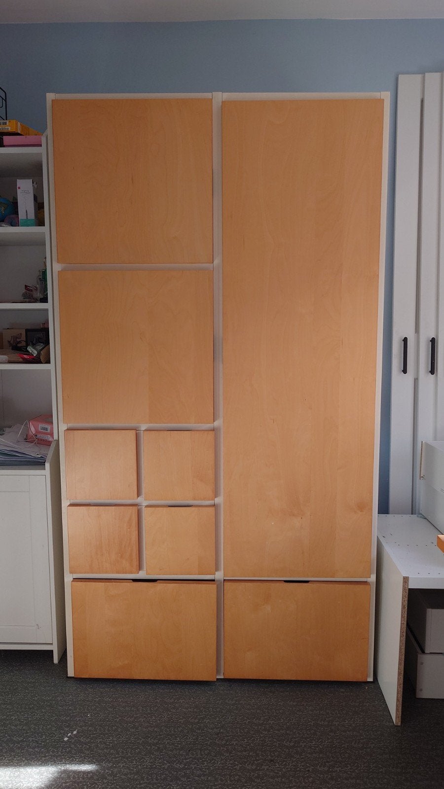 Kledingkast IKEA Rakke, 100 à 150 cm, Enlèvement, Utilisé, 100 à 150 cm