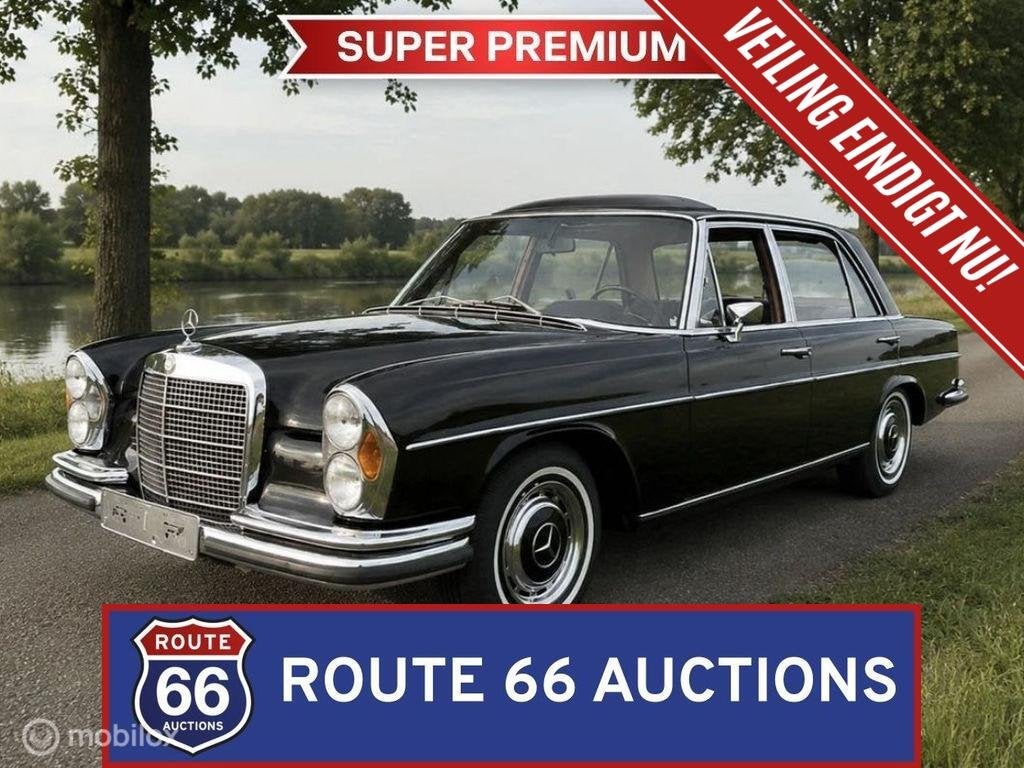 Mercedes-Benz 300 SEL | 1970 | Route 66 Auctions, Autos, Achat, Entreprise, Boîte manuelle, Autre carrosserie