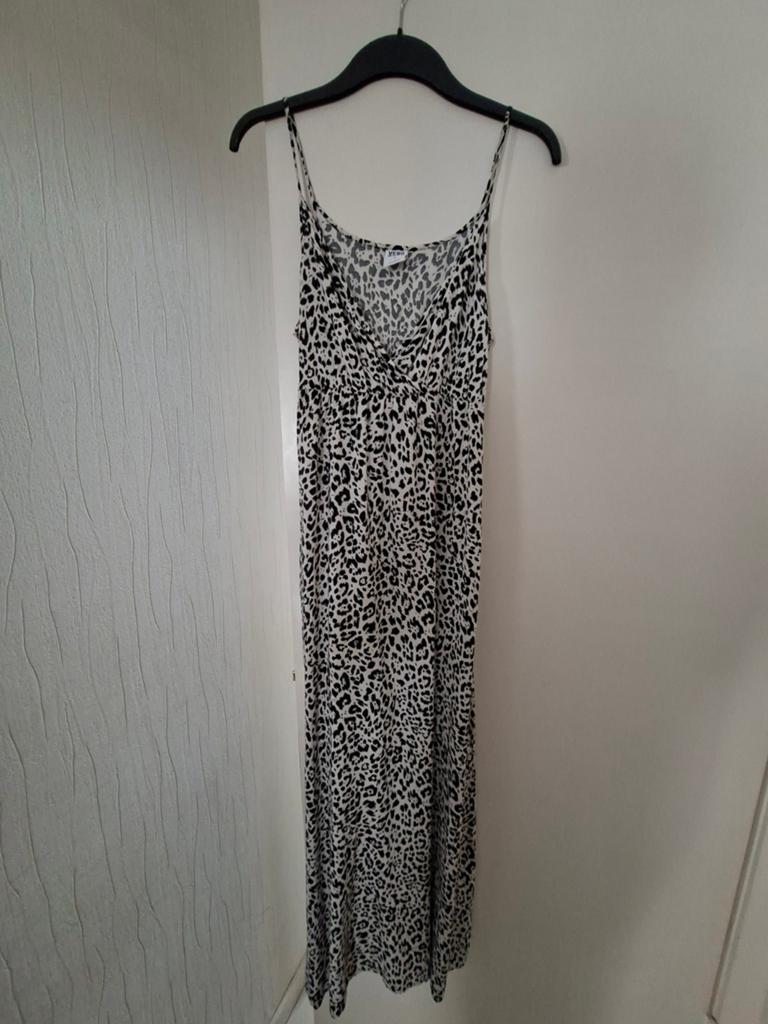 Vero Moda Maxi Jurk Luipaardprint M / EU38 Lange Zomerjurk, Kleding | Dames, Jurken, Maat 38/40 (M), Vero Moda, Wit, Ophalen of Verzenden