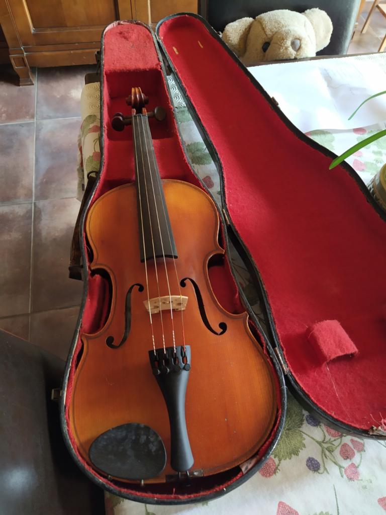 Viool 4/4 kopie stradivarius, Ophalen, Gebruikt, Viool, 4/4-viool