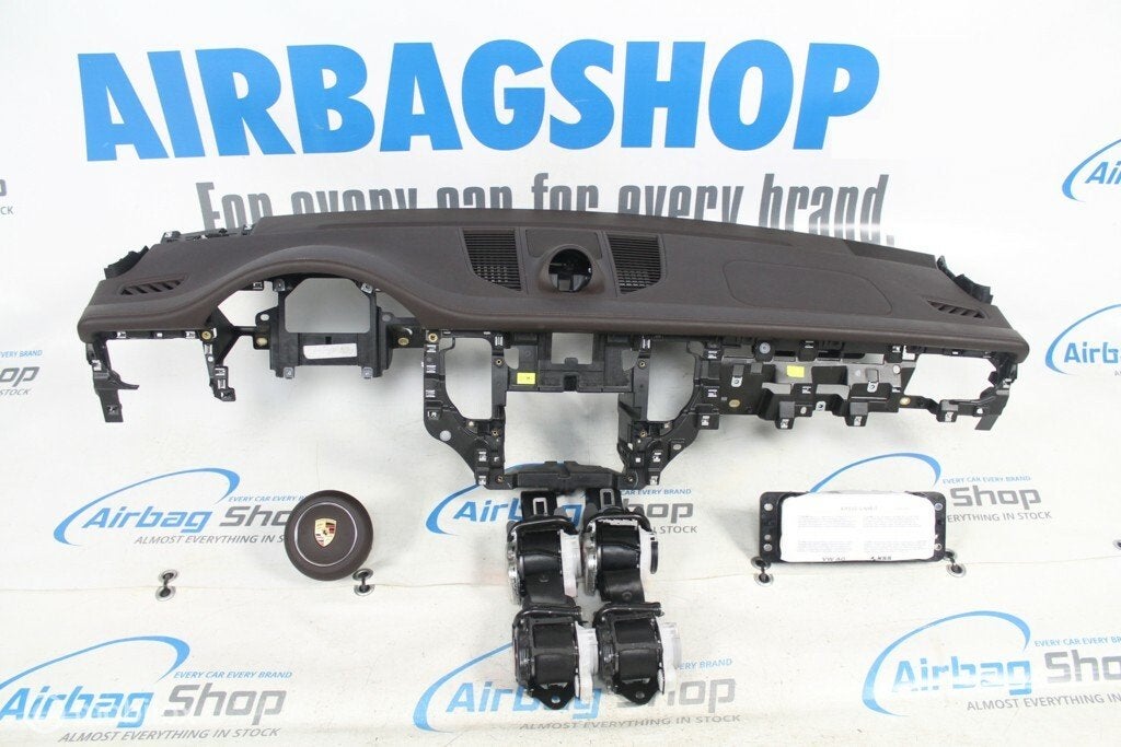 Airbag set Dashboard met stiksel Porsche Macan (2014-heden), Auto-onderdelen, Gebruikt, Ophalen of Verzenden