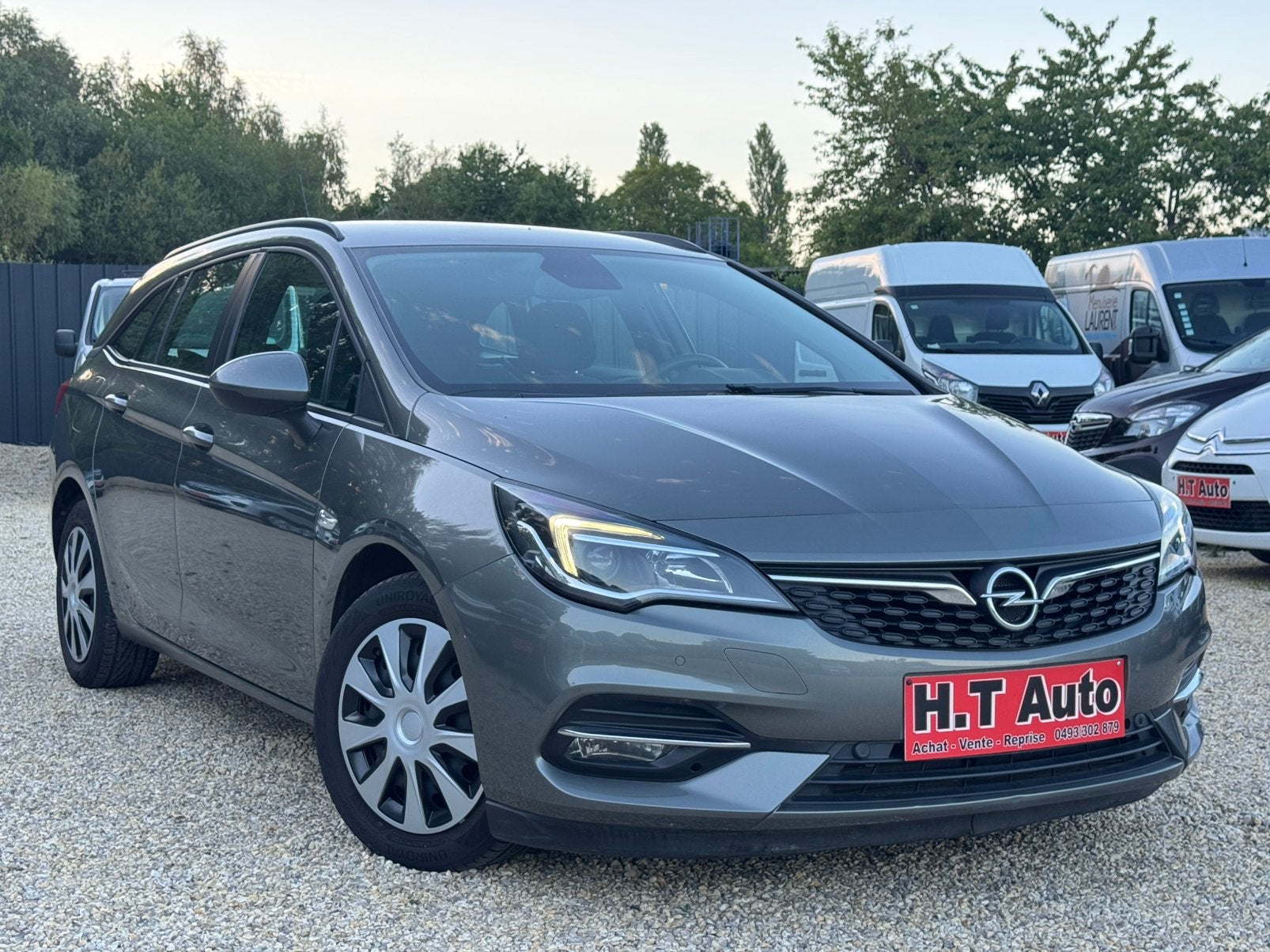 Opel Astra Sports Tourer 1.5 Turbo D/Euro6d/GPS/Airco/Garant, Auto's, Opel, Voorwielaandrijving, Dealer onderhouden, Stof, Parkeersensor