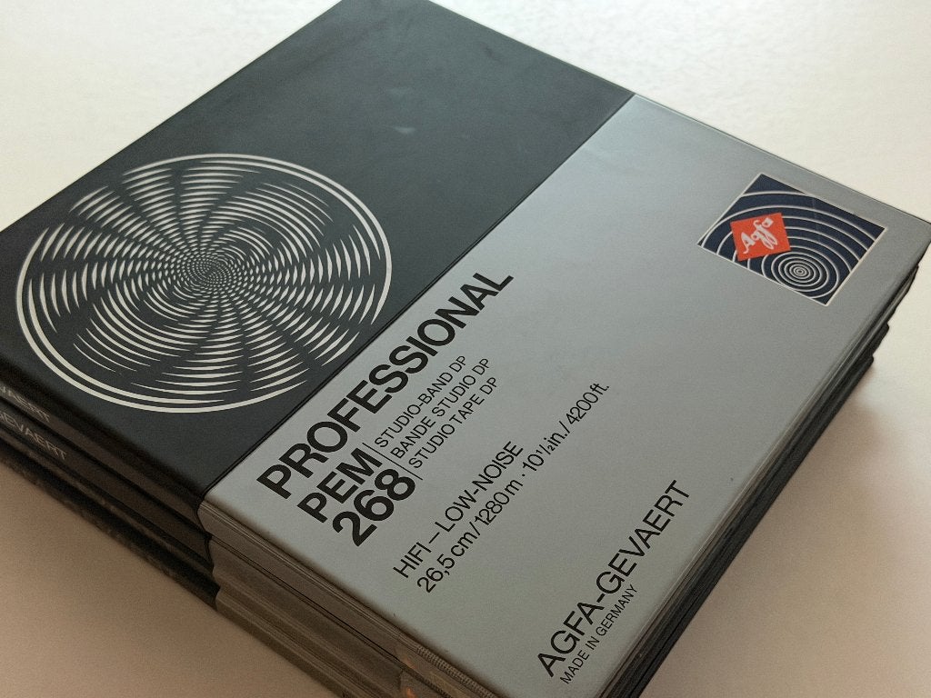 4x AGFA Professional PEM 268 Studio Tape DP, Audio, Tv en Foto, Bandrecorder, Ophalen of Verzenden